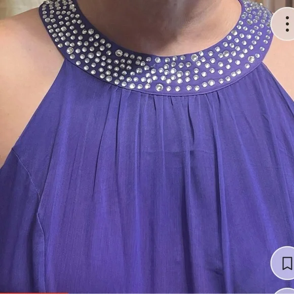 Midnight Velvet Purple Garment - Picture 2 of 7